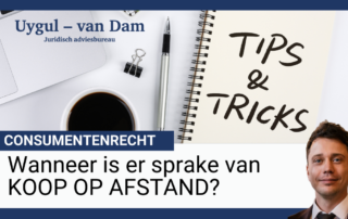 koop op afstand wanneer